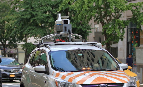 Cyclomedia car on 5th Avenue NYC