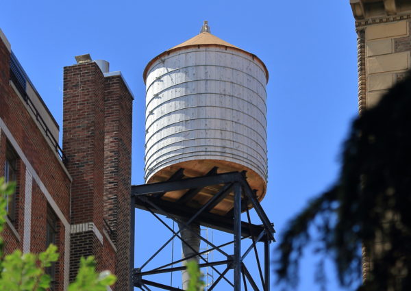 NYC West Village new water tower